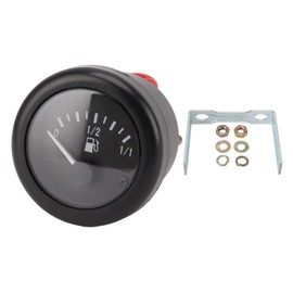 12V Fuel Level Gauge Universal Pointer Type Diesel Generator Fuel Level Gauge Meter for Cars Trucks Agricultural Vehicles Tractors