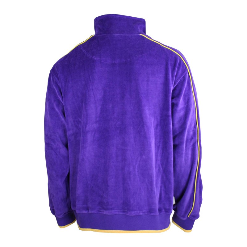 Sweatsedo Irwin Purple Velour Tracksuit (Large)