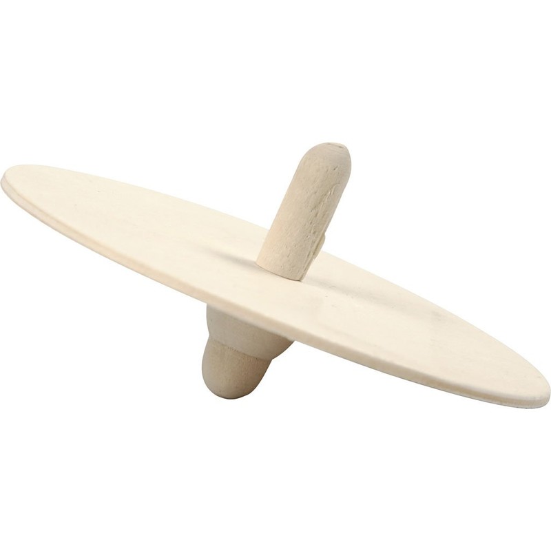 Spinning top, D: 8 cm, H: 4 cm, 10pcs