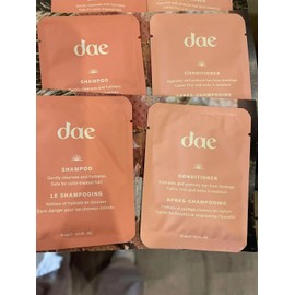DAE NEW lot of 15 SETS DAE Daily Shampoo & Conditioner sample sachets 7.5fl.oz total
