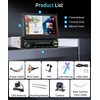 Android 13 2G 64G Single Din Car Stereo with Wireless