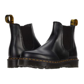 Dr. Martens unisex-adult 2976 Bex, Black Smooth Leather, 15 Women/14 Men