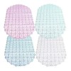 Misorel Tapete Para Baño Adherible Antiderrapante Colores Ducha