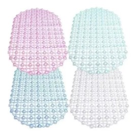 Misorel Tapete Para Baño Adherible Antiderrapante Colores Ducha
