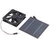 Solar Panel Fan Kit 20W IP65 Waterproof for Outside Small