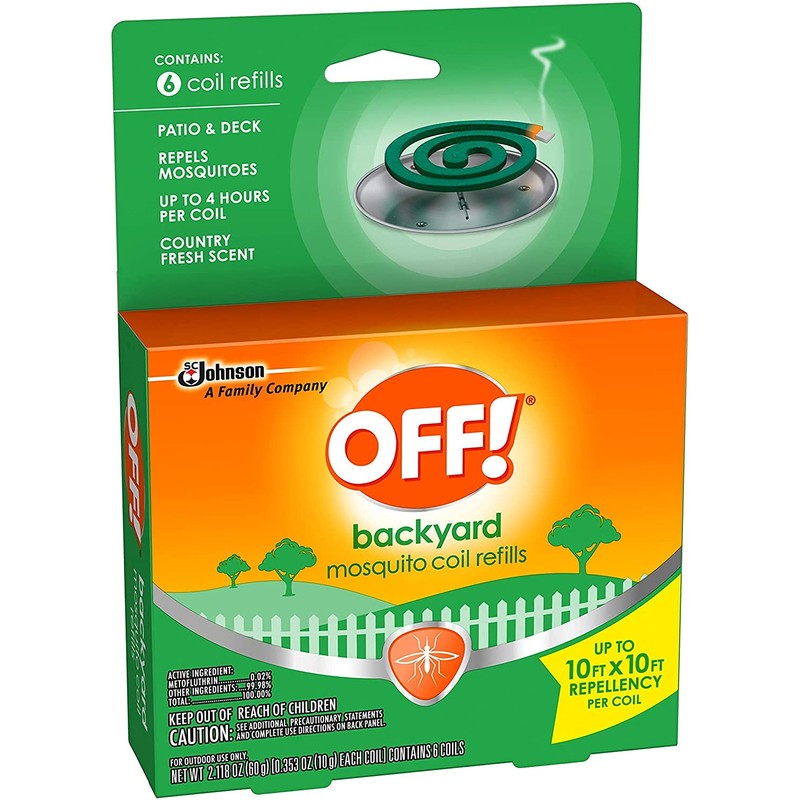 OFF! Mosquito Lamp Refills (6 Count (Pack of 1))