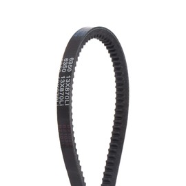 sourcing map AX34 (13 x 870Li) Serrated V-Belts AX Section Drive Raw Edge Belt 870 mm Inner Circumference EPDM for Power Transmission Pack of 2