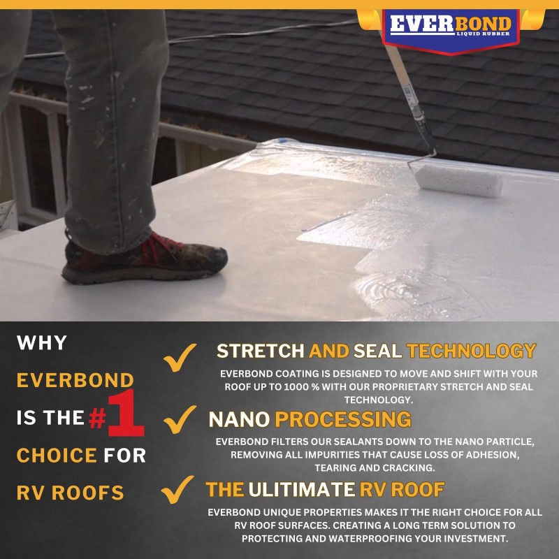 RV Roof Waterproof Coatings RV Roof Sealant Solar Reflective Sealant