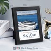 VCK 8x10 Solid Wood Picture Frame Set of 5,Textured Exclusive