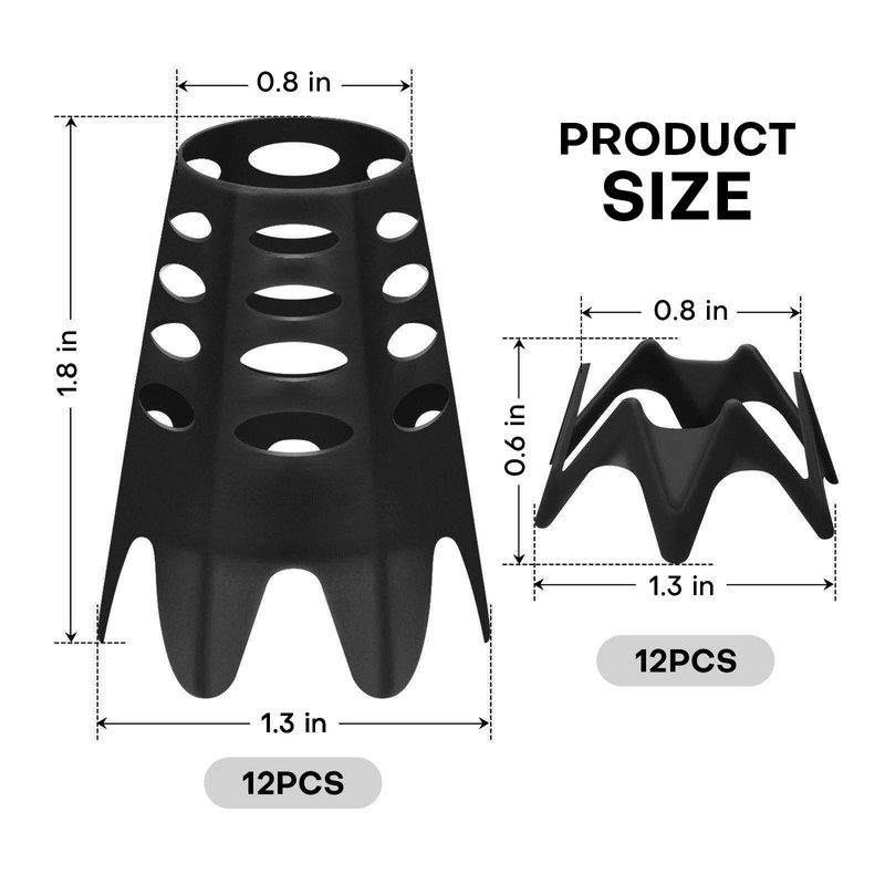 Golf Simulator tees, 24Pcs Plastic Golf Mat Tees for Home,