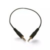 SolutionCables 1ft 3.5mm Aux Cord Male to Male Stereo Audio Cable - Black