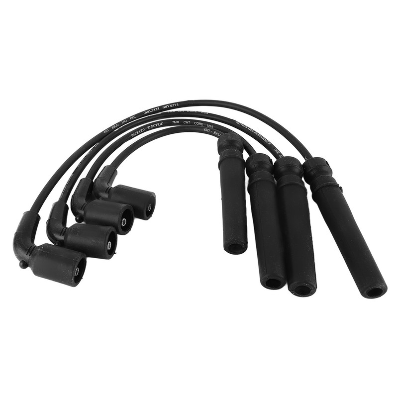 4PCS Spark Plug Wire Set 96497773 Aging Resistant Ignition Automotive