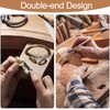 30 Pcs Sanding Sticks, Premium Double-Ended Matchstick Sanding Stick for