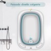 NS Bañera Tina De Baño Para Bebe Plegable Antideslizante+cojín