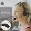 Noise Cancelling Call Center Headset Comfortable Wearing Telephone Headset -