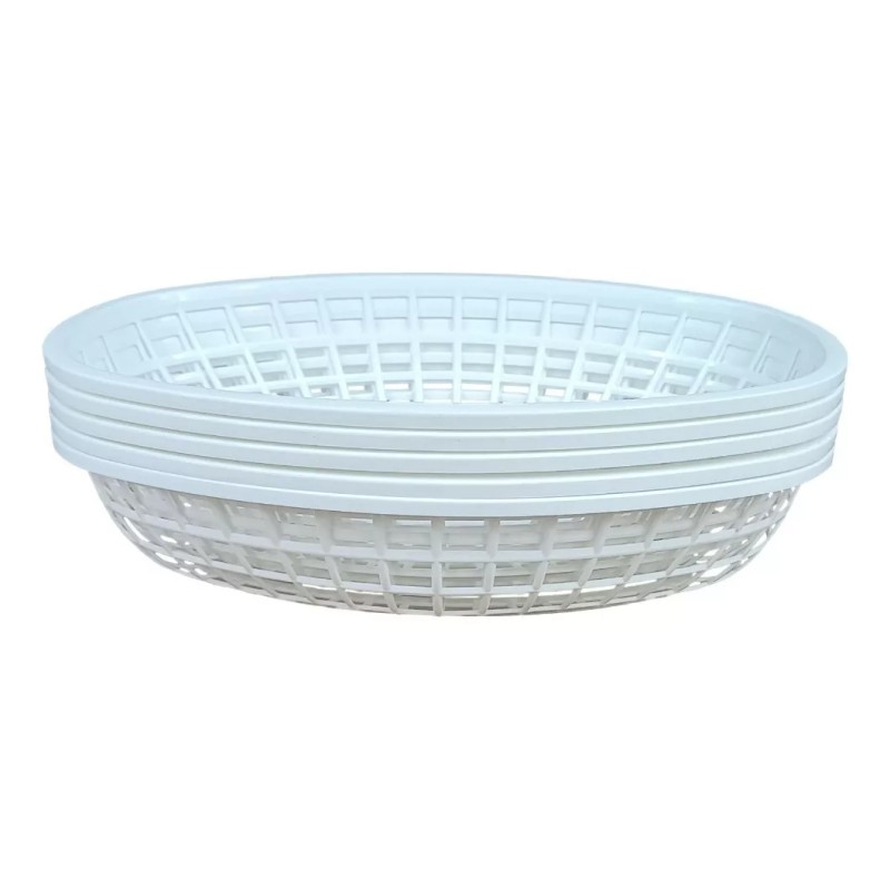 Boris 5 Canastas Ovalada Para Comida Rápida