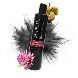 Janibell Shampoo De Caballo Silicio Y Trebol Rojo 500ml