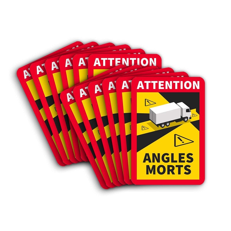 Strobo Angles Morts Magnetic Signs and Stickers