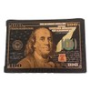 100 Dollar Bill Black Gold Silver 24k Plated Waterproof Poker