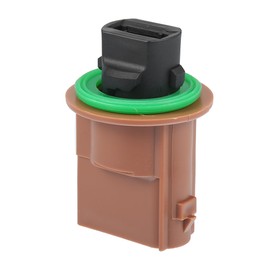 VekAuto No.68091384AB Fog Light Socket Compatible for Lincoln MKZ 2010-2012 for Ford F-150 2015-2017, Durable Plastic Brown Car Lamp Socket