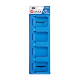 48 Tools - Battery Holder for Makita Batteries | 18V | Wall Mount | Battery Storage for Truck, Trailer, Van, Workshop, Shelf, Toolbox