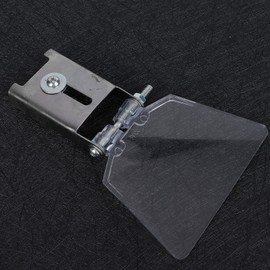 Bench Grinder Eyeshield Attachment Small Stainless Steel Case 2Pcs Anti for 125/150/200/250 Grinder Easy to Install 43mm/1.7in 71mm/2.8in Rack Size