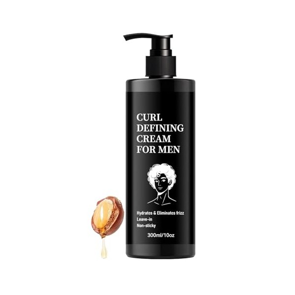 Curl Defining Cream - Anti-Frizz Curling Cream, Curl-Kicker Hair Cream,