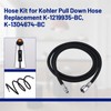 K-1219935-BC/K-1304674-BC Hose Kit for Kohler Pull Down Hose Replacement, 68