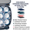CleverMade Pacifica Collapsible Insulated Cooler – 50 Can / 31
