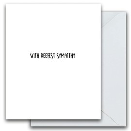 Deepest Sympathy Card, Sympathy Cards, With Deepest Sympathy Greeting Cards, Bereavement Cards, Multicoloured, Sympathy Card, Deepest Sympathy Cards, With Deepest Sympathy Greetings Card