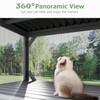 Catio Outdoor Cat Enclosure Window Perch for Sunbathing, Napping, Overlooking