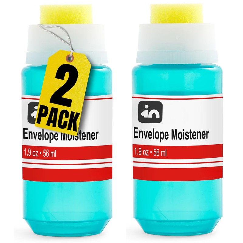 1InTheOffice Envelope Moistener "2 Pack"