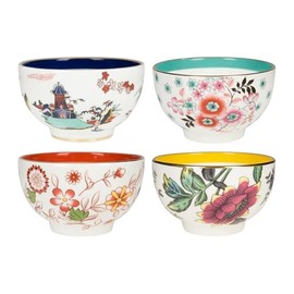 Wedgwood Wonderlust Tea Bowl Set of 4, 3.3", multi