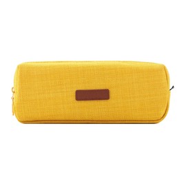 Small Pencil Case Student Pencil Bag Coin Bag Cosmetic Case, 1 Small Pencil Case Loose Student Pencil Case, Small Pencil Case, Aesthetic Pen Case Pen Holder, Student Pencil Case, Yellow