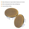 uxcell 2Pcs Sink Overflow Cover Basin Trim Copper Overflow Rings
