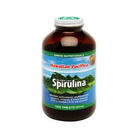 MicrOrganics Green Nutritionals Hawaiian Pacifica Spirulina 1000 Tablets