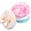 4 PCS Large Fluffy Body Powder Puff, Soft Powder Puff