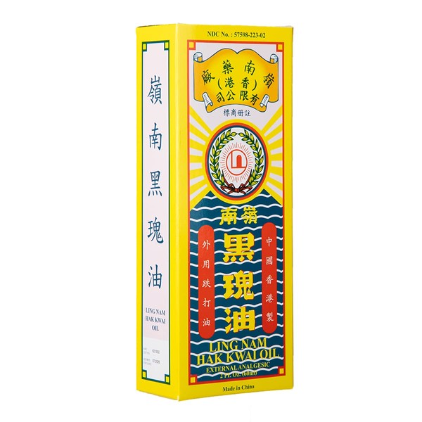Lin NAM HAK Kwai Oil, Simple Backache Arthritis Strains Bruises