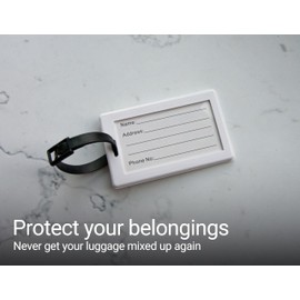 Georgetown South Carolina State Shape Map Summer Trendy Souvenir Travel Luggage Tag 2-Pack