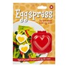 MUSTARD Eggspress-Heart-Eierform in Herzform, Kunststoff, Rot, 4 x 8 x