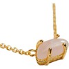 LuckyLy Collares para Mujer Baño Oro 18K con Piedras Naturales