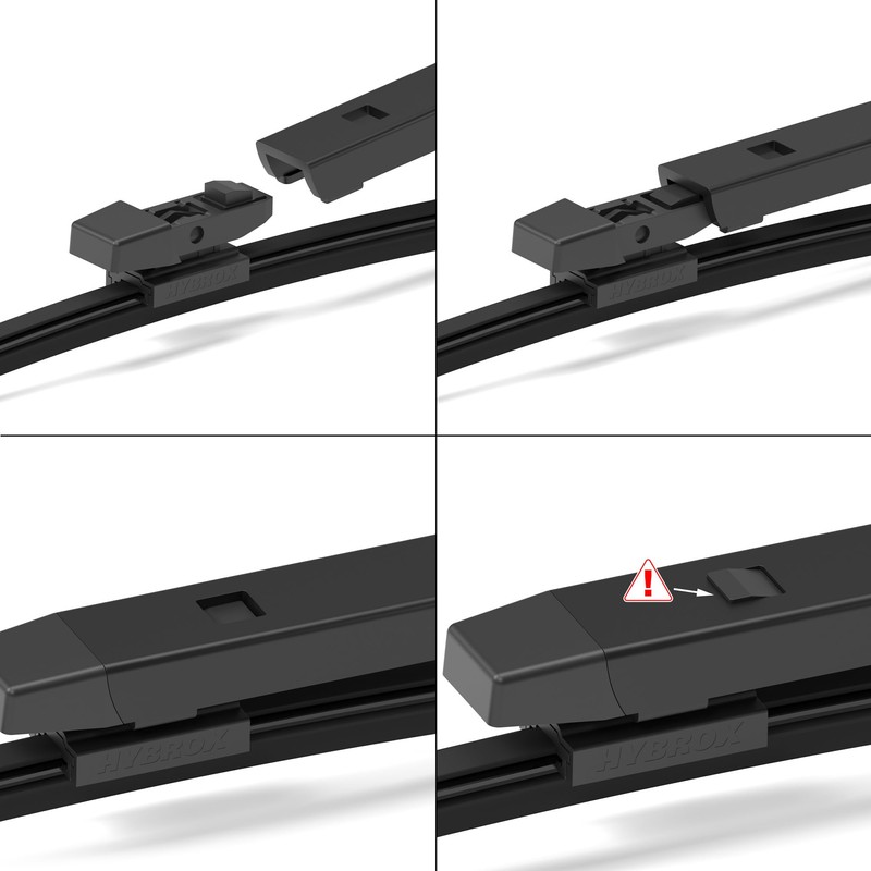 HYBROX Rear Windscreen Wipers Compatible with VW Golf Plus (2009-2013)