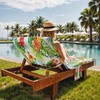 Lounge Chair Towel Cover Pack of 2, Chaise Lounge Cover