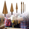 6Pcs Step Drill Bit Set, HSS Drill Bits Cone Drill