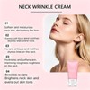 Gua Sha Neck Cream with Built In Gua Sha Massager,
