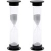 2Pcs New Mini Hourglass Sand Timer - 1 Minute (60