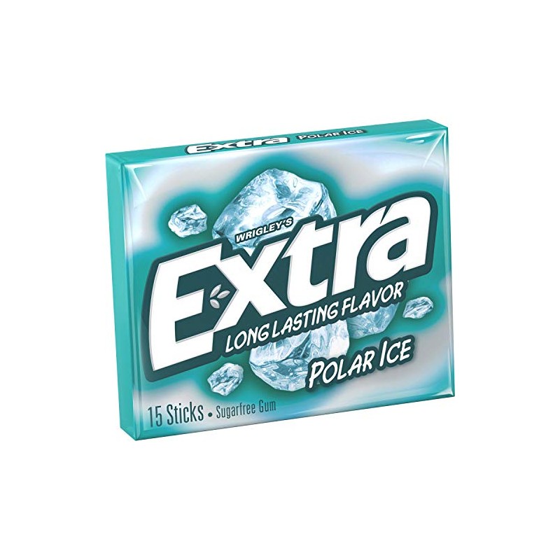Bulk Pack Chewing Gum (Extra Polar Ice, 180 pieces)