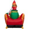 Gemmy Inflatables Santa with Sleigh