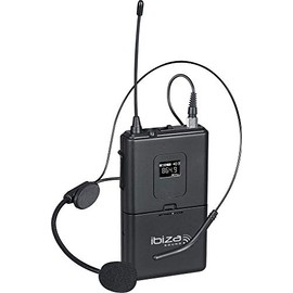 IBIZA HS20-UHFB UHF Bodypack with Headset 864.9MHz