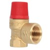 Diaphragm safety valve for closed heating systems, 2.5 bar, up